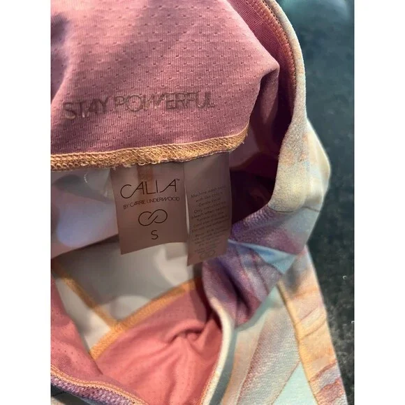 Calia by Carrie Underwood Abstract Marble Leggings Size Small - Picture 15 of 16